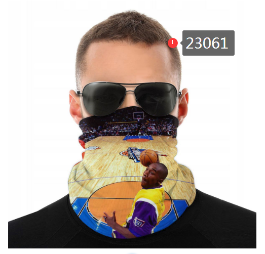 NBA 2021 Los Angeles Lakers #24 kobe bryant 23061 Dust mask with filter->nba dust mask->Sports Accessory